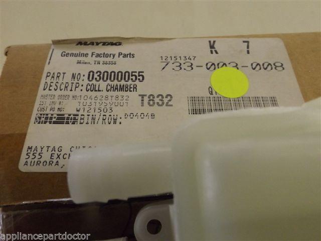 Maytag Magic Chef Dishwasher 03000055 Coll. Chamber NEW IN BOX Maytag Magic Chef Dishwasher 03000055 Coll. Chamber NEW IN BOX